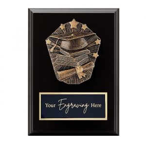 Cosmos Black Plaque Academic