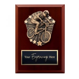 Cosmos Walnut Plaque BMX