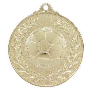 Classic Wreath Football / Soccer Medal