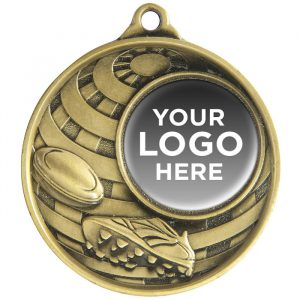 Global Logo Rugby League / Union Medal