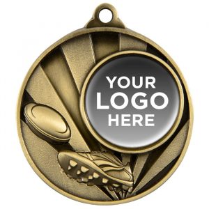 Sunrise Logo Rugby League / Union Medal
