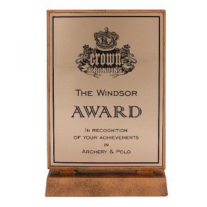 Billboard Xtra Plaque Bronze