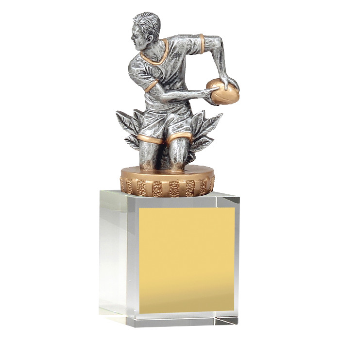 RUGBY FALCON TROPHY AWARD 3 SIZES FREE ENGRAVING 