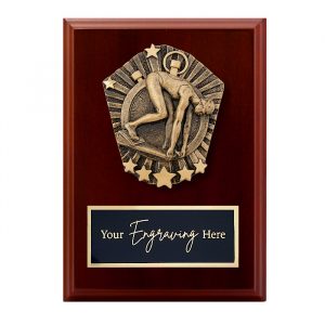Cosmos Walnut Plaque Swimming Female