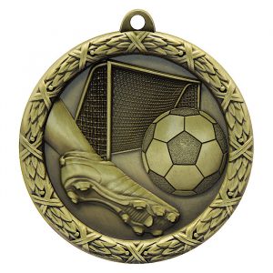 Derby Wreath Football / Soccer Medal