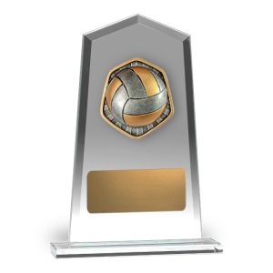 Hero Tower Glass Volleyball