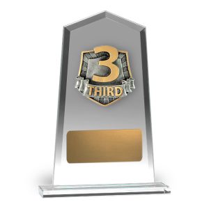 Hero Tower Glass Third / 3rd Place