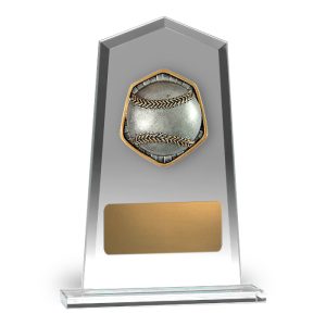 Hero Tower Glass Baseball / Softball
