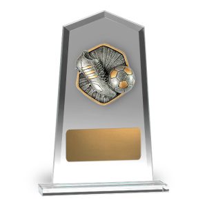 Hero Tower Glass Football / Soccer Theme