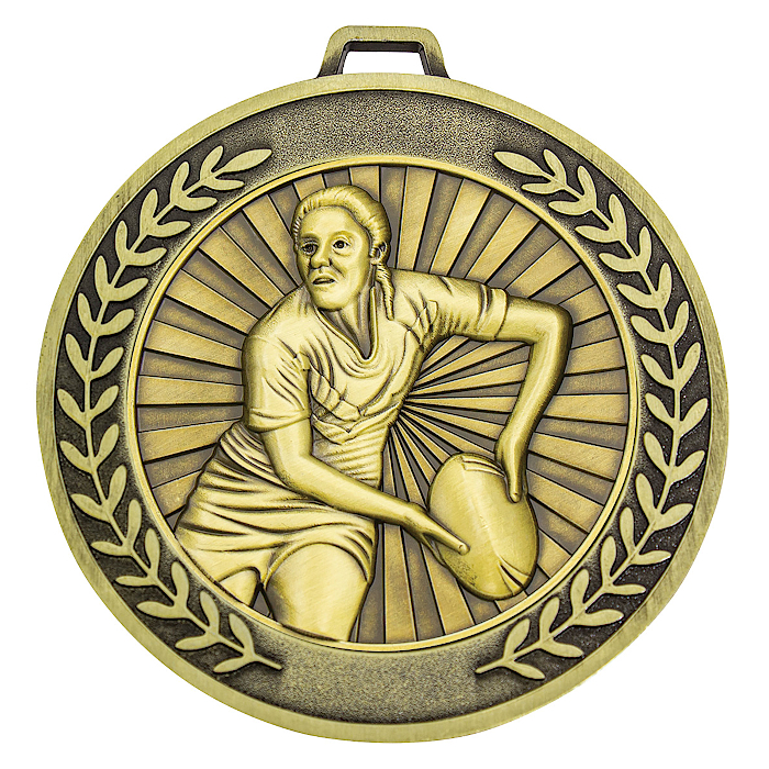 Prestige Rugby League / Union Female Medal