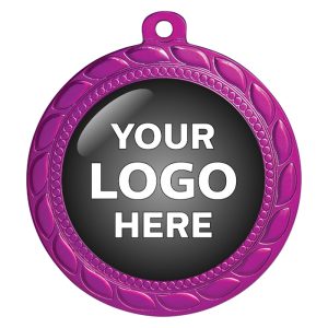 Paradise Fuchsia Logo Medal