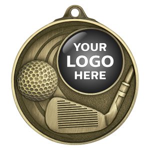 Champion Logo Golf Medal
