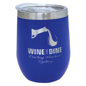 Wine Tumbler - Blue