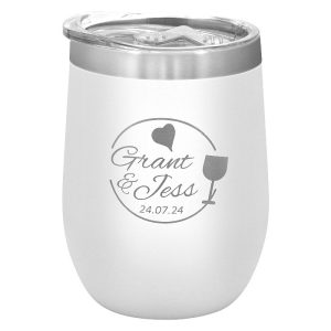 Wine Tumbler - White