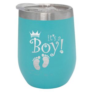 Wine Tumbler - Aqua