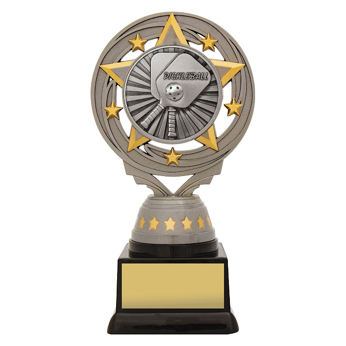 Silver Pickleball Torch