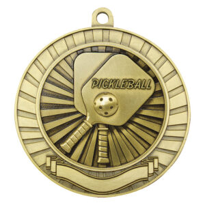 Eco Scroll Pickleball Medal