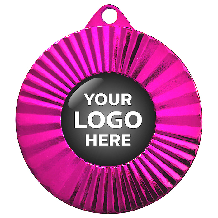 Colourburst Pink Medal