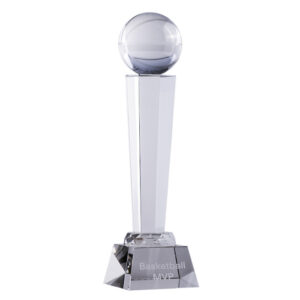 Crystal Pedestal Basketball