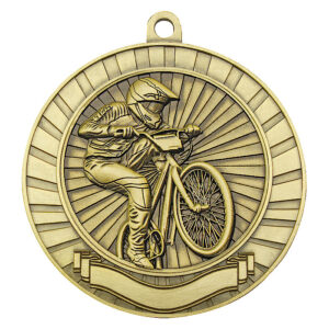 Eco Scroll BMX Medal